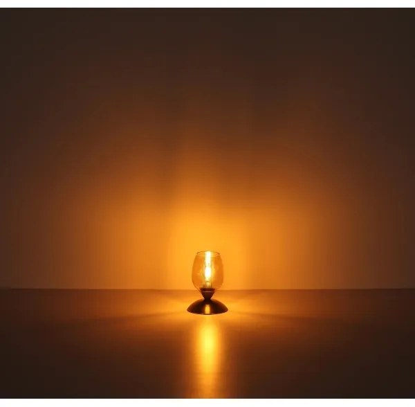 Globo 24007M - Tavolo touch lampada KUWAITA 1xE14/25W/230V ottone