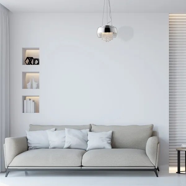 Lampadario LED su filo LUNA 1xE14/40W/230V