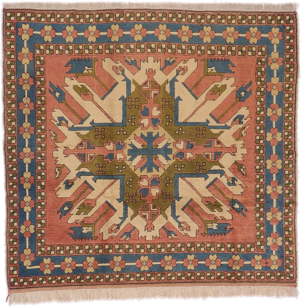 Kars Tappeto persiano 190x200 (Iran) Annodato A Mano