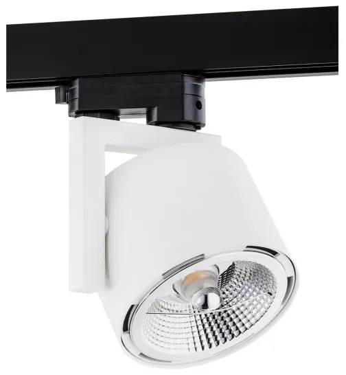 Argon 4750 - Faretto per sistema a binario ALTO 1xGU10-AR111/12W/230V bianco