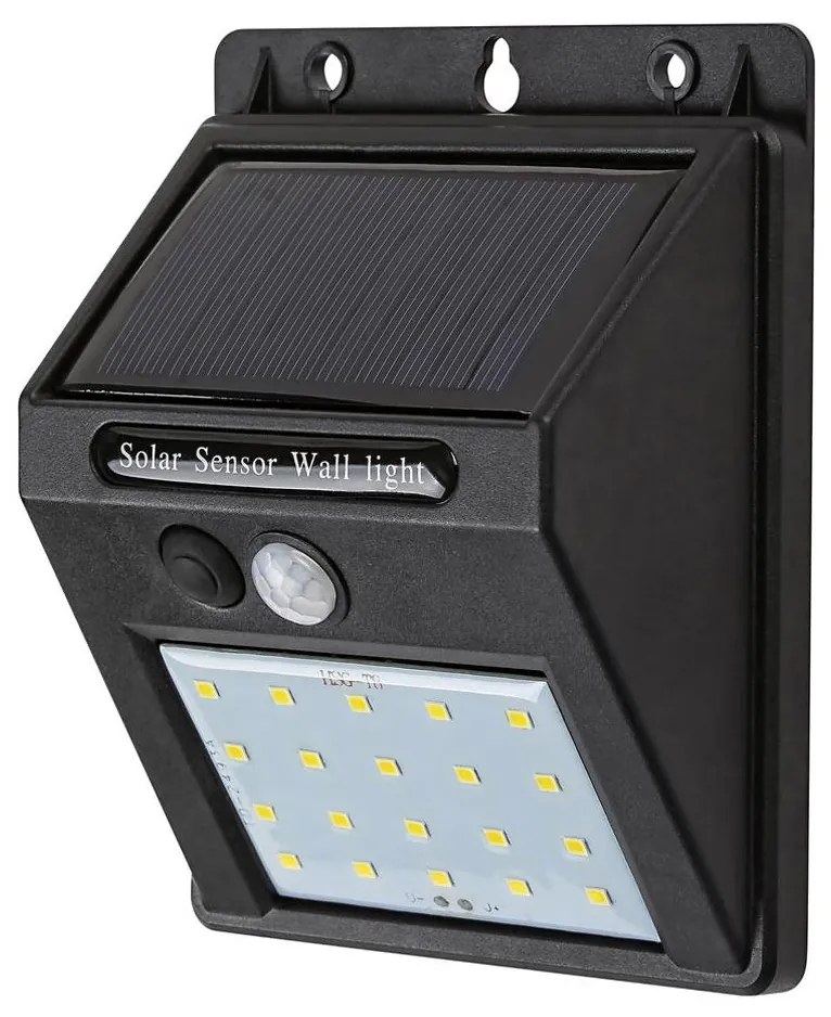 Rabalux - Lampada da parete solare LED con sensore IP44
