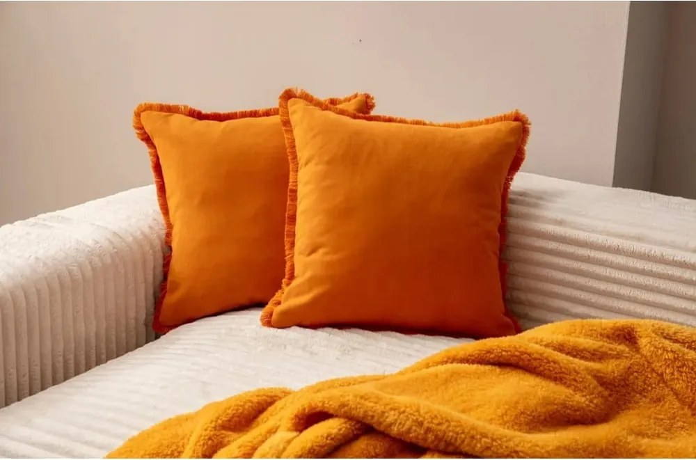 Federe decorative in set 2 pz 43x43 cm Sacakli – Mioli Decor