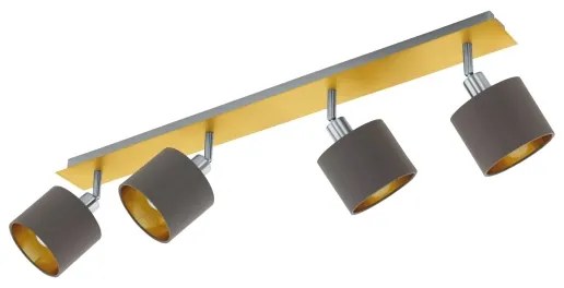 Eglo 97539 - Faretto VALBIANO 4xE14/10W/230V