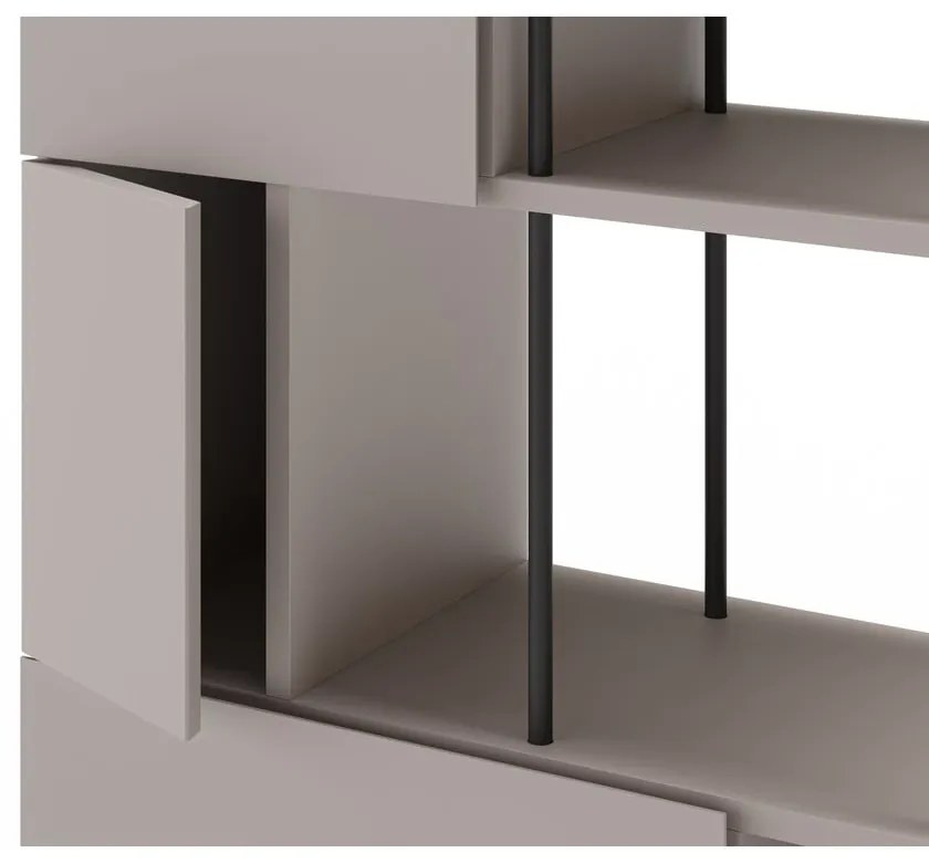 Libreria crema 84x175 cm Perla - Marckeric