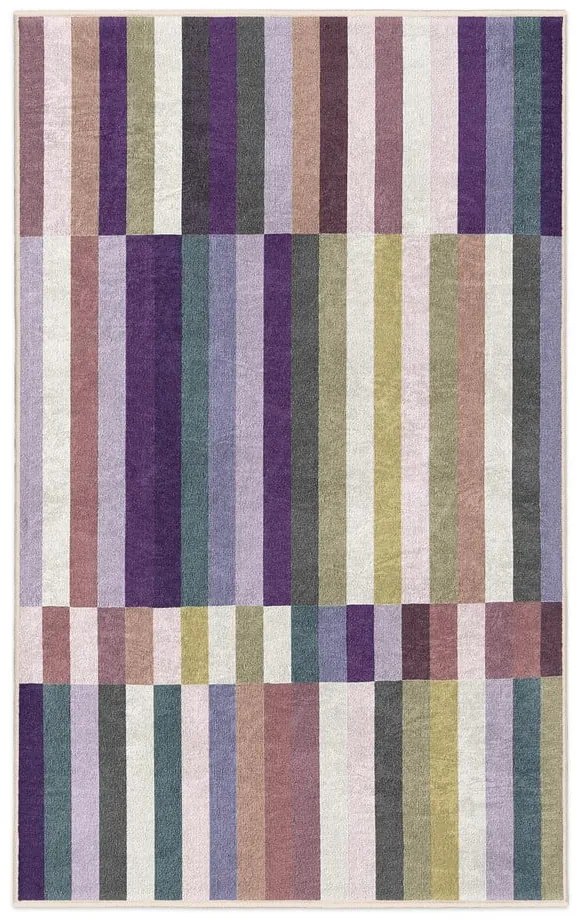 Tappeto viola lavabile 60x100 cm Purple Rain – Mila Home
