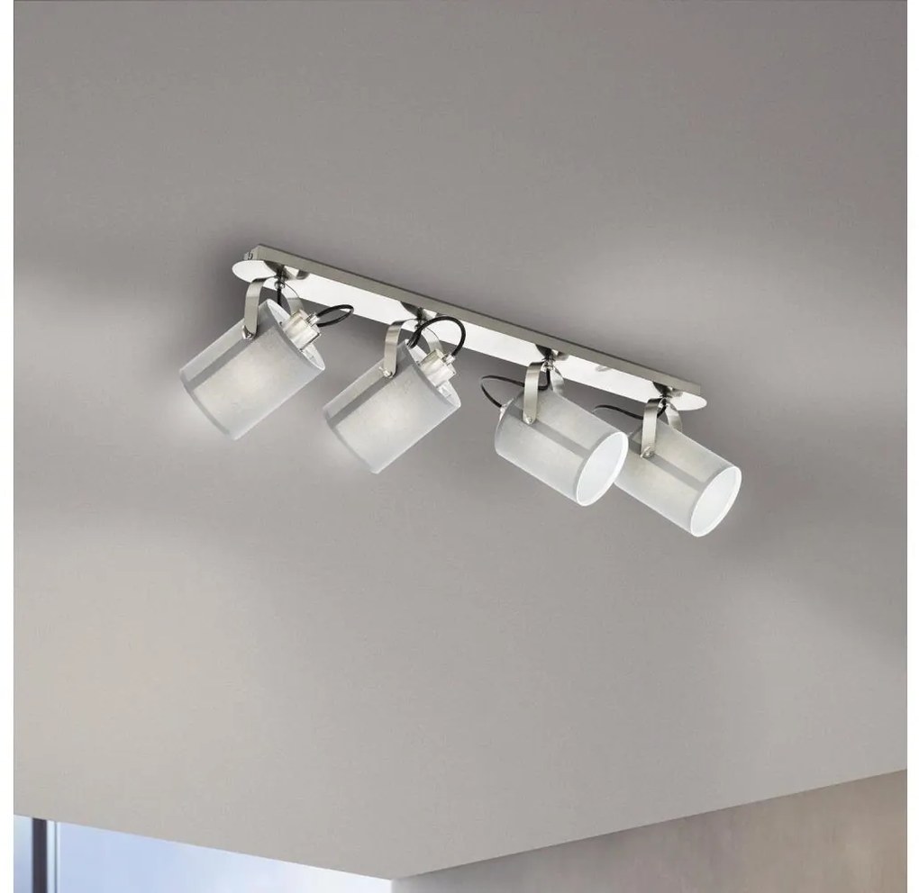 Eglo 98142 - Luce Spot VILLABATE 4xE27/10W/230V