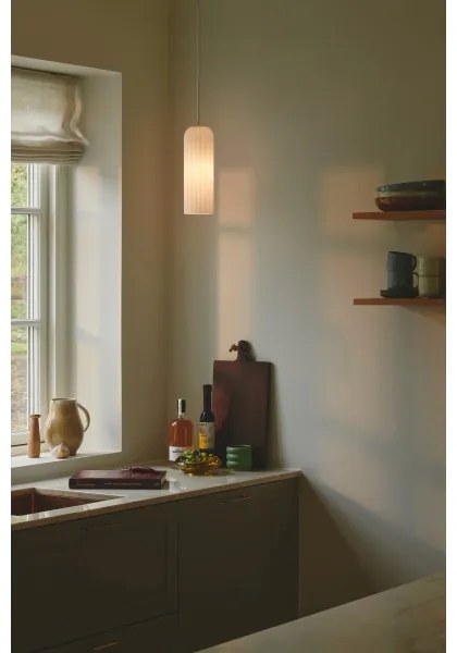 Nordlux - Lampada a sospensione con cavo MIELLA 1xE27/25W/230V bianco