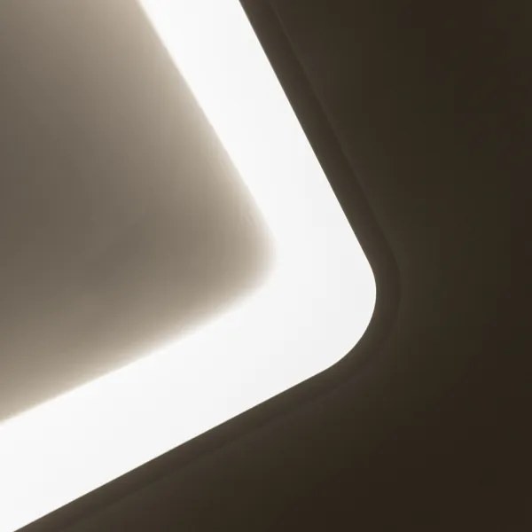 Brilagi - Plafoniera LED dimmerabile FALCON SLIM LED/50W/230V 50x50 cm bianca + telecomando