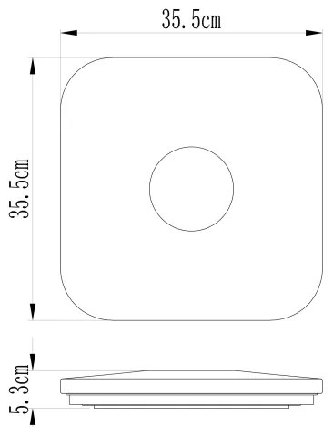 Globo 41332 - Luce LED dimmerabile FELION LED/24W/230V