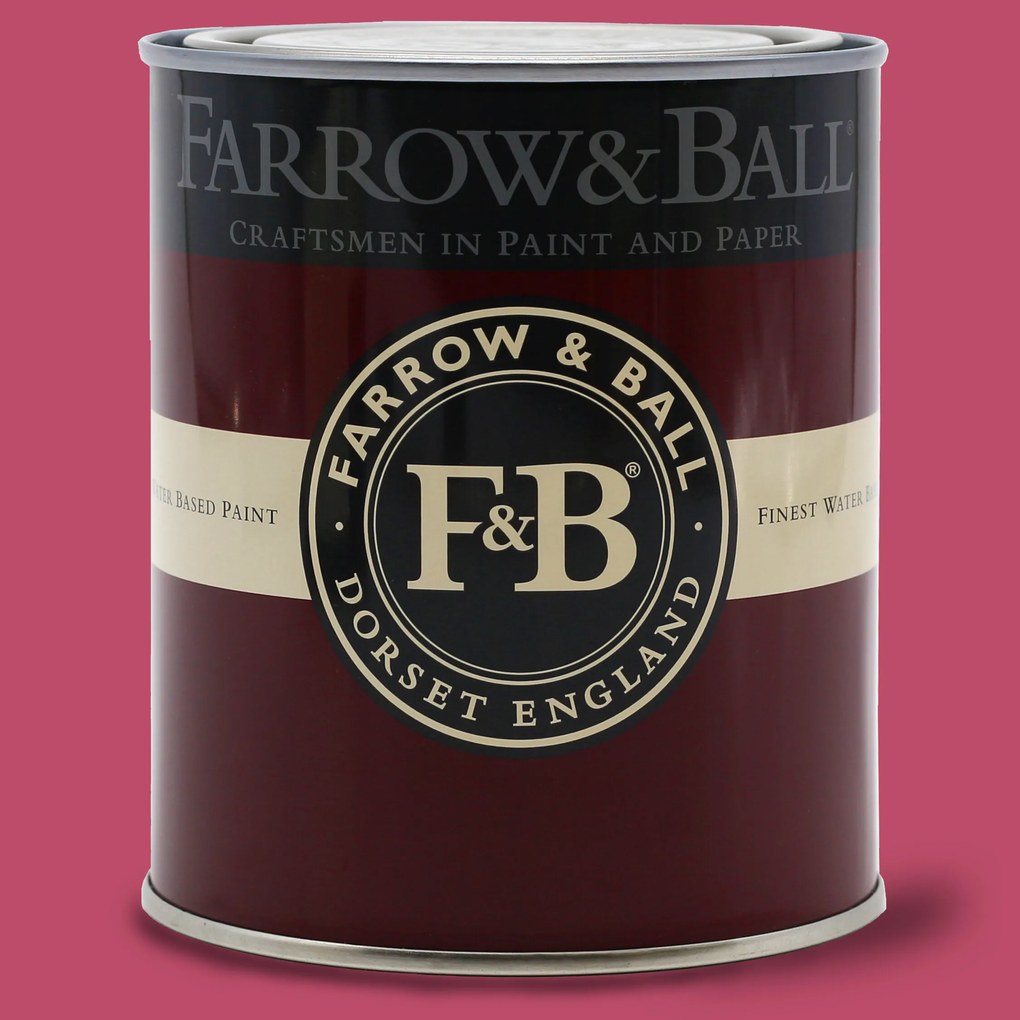 Farrow & Ball Flat Eggshell Archive Colour - Lake Red W92 - 0,75l