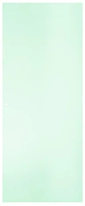 Anta per porta scorrevole esterno muro ARTENS Orlando in cristallo trasparente satinato, L 86 x H 215 cm spessore 8 mm, apertura reversibile