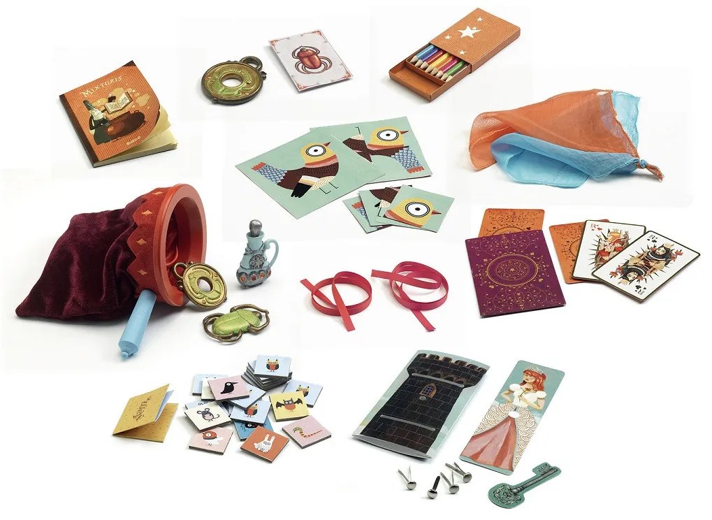 Djeco Magic - Fabuloso Magus - set di 20 trucchi magici