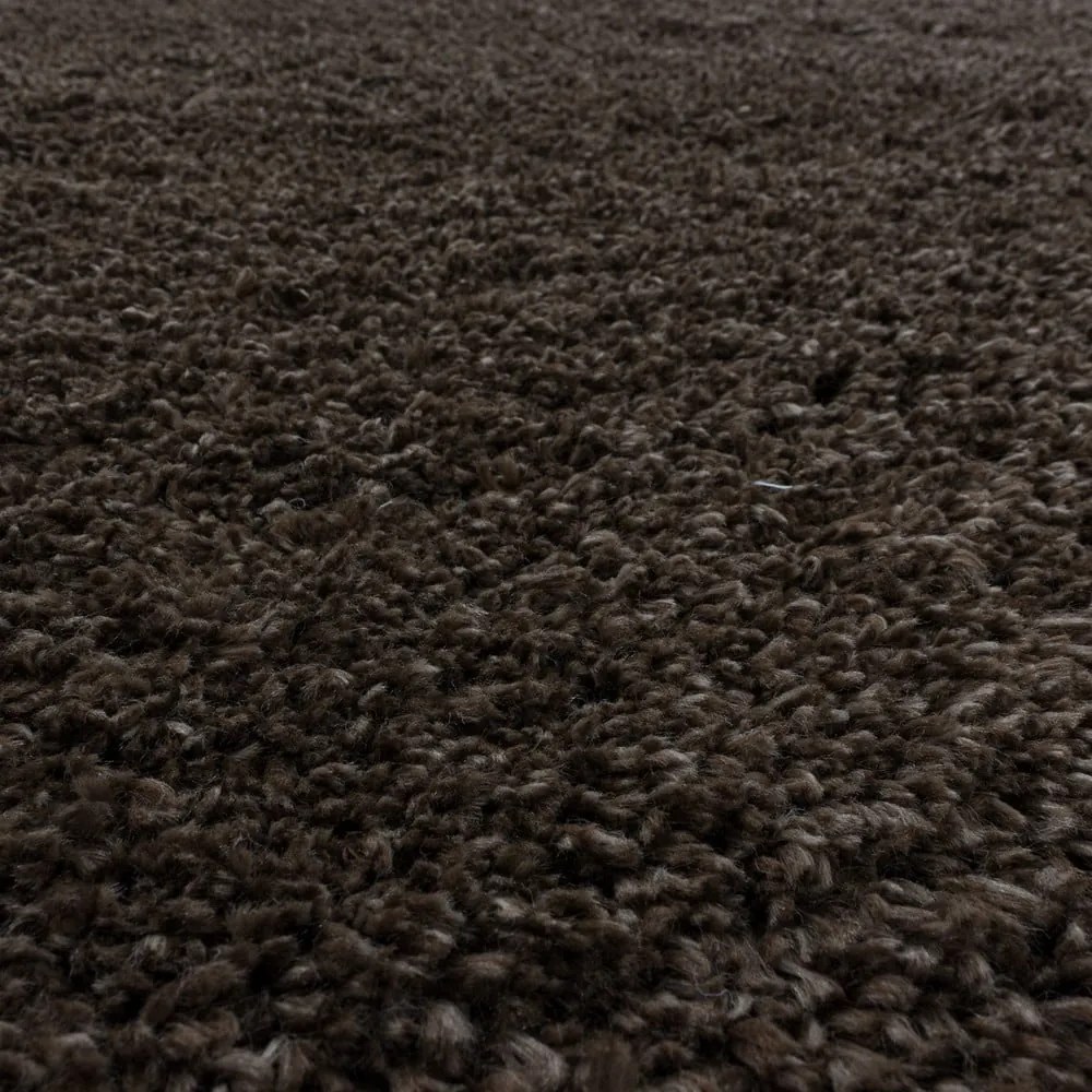 Tappeto marrone scuro 160x230 cm Fluffy - Ayyildiz Carpets