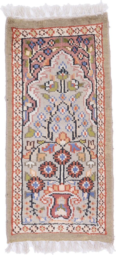 Agra Tappeto 60x30 (Indian) Annodato A Mano
