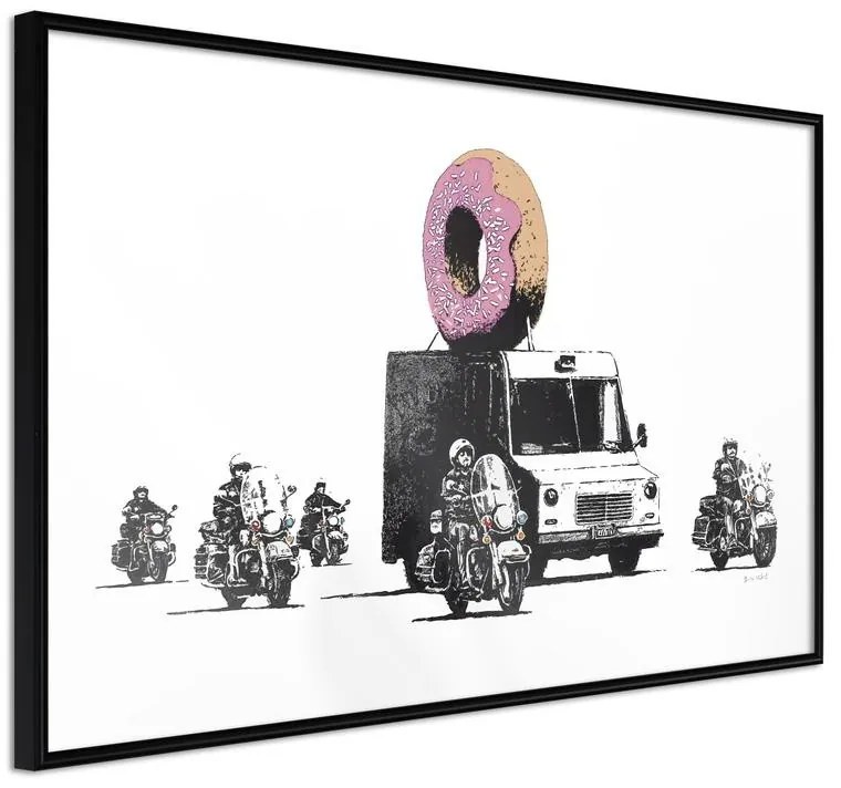 Poster Banksy: Donuts (Strawberry)