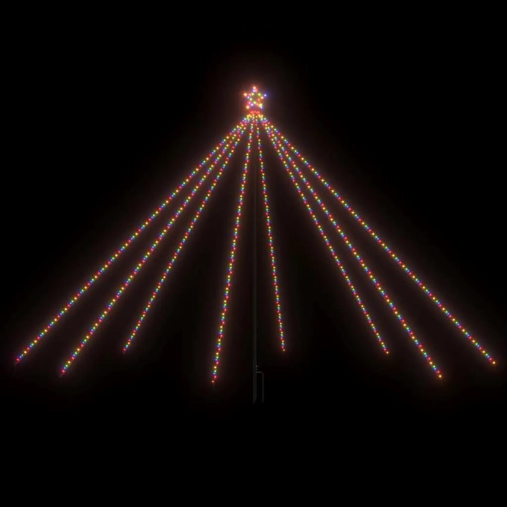 Luci Albero di Natale Interni Esterni 576 LED Multicolori 3,6 m