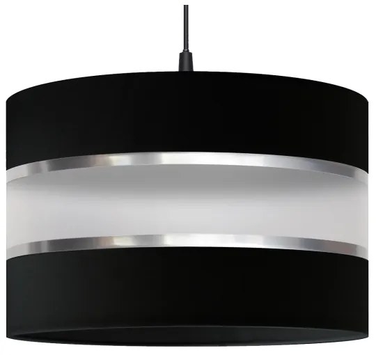 Lampadario su filo HELEN 1xE27/15W/230V nero