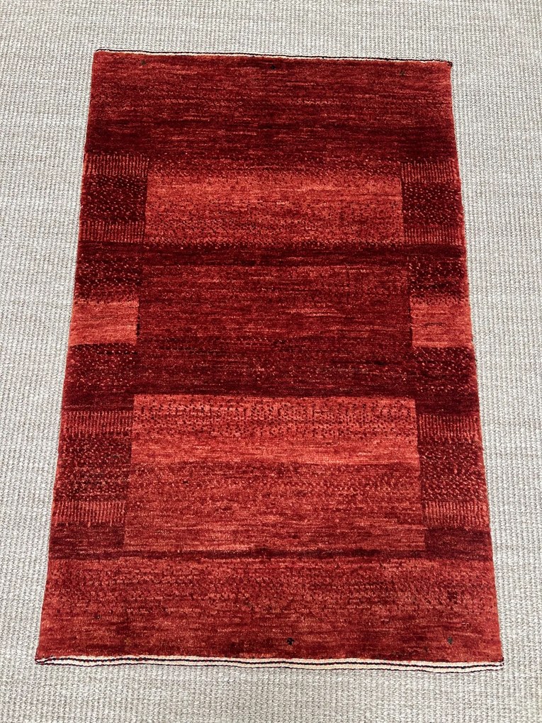 Loribaft Tappeto persiano 90 x 60 Rosso (Iran) Annodato A Mano