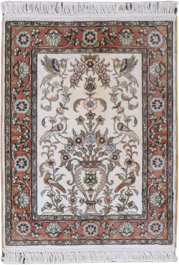 Hereke Tappeto persiano 60x50 (Iran) Annodato A Mano