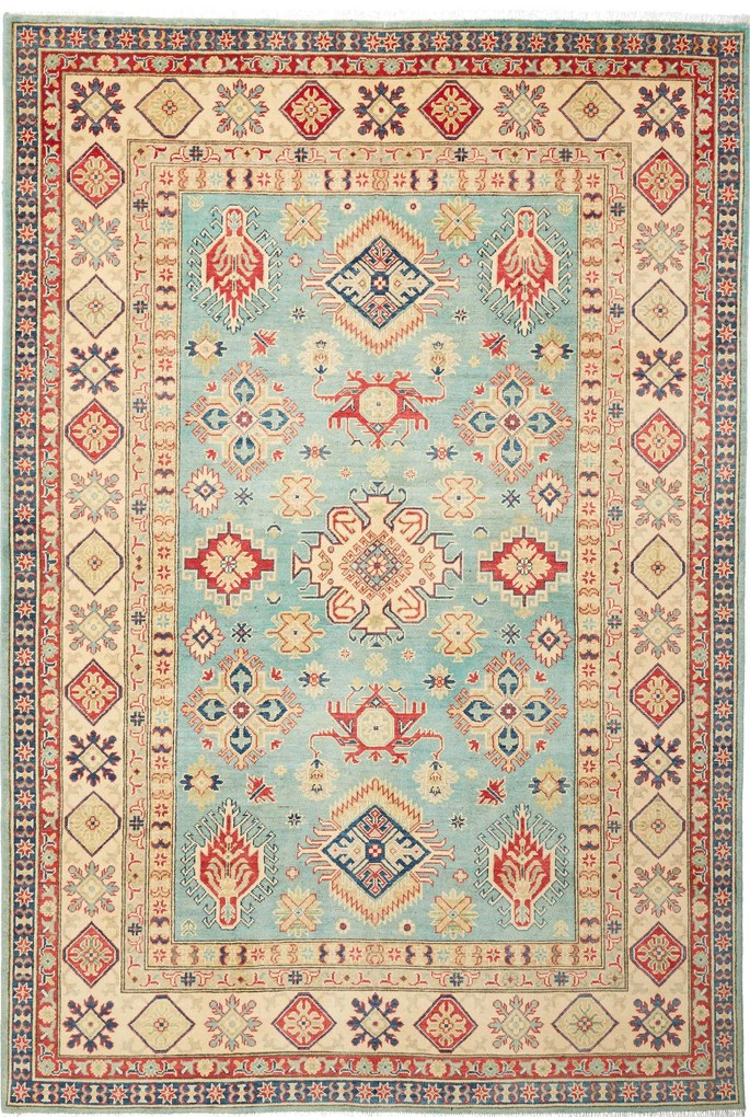 Kazak Tappeto 200 x 300 (Afghanistan) Annodato A Mano