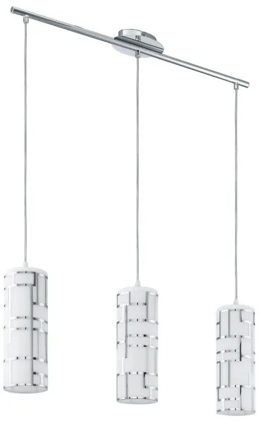 Eglo 92563 - Lampada a sospensione BAYMAN 3xE27/60W/230V