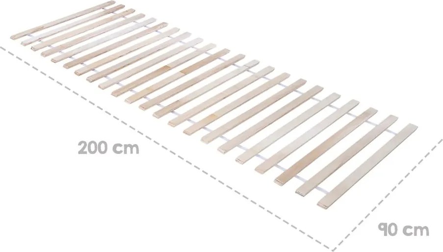 Letto bianco per bambini 90x200 cm Montessori - Roba