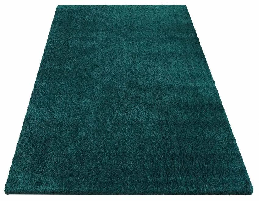 Elegante tappeto verde scuro Larghezza: 80 cm | Lunghezza: 150 cm