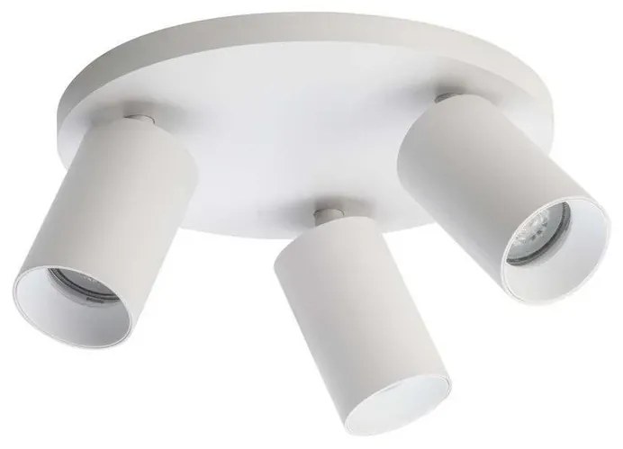 SpotOn Circle3 Applique da Parete/Soffitto Bianco - Antidark