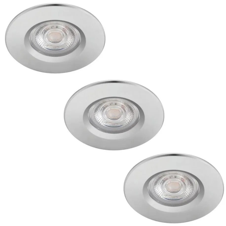 Philips - SET 3x Luce LED da bagno dimmerabile DIVE LED/5W/230V IP65