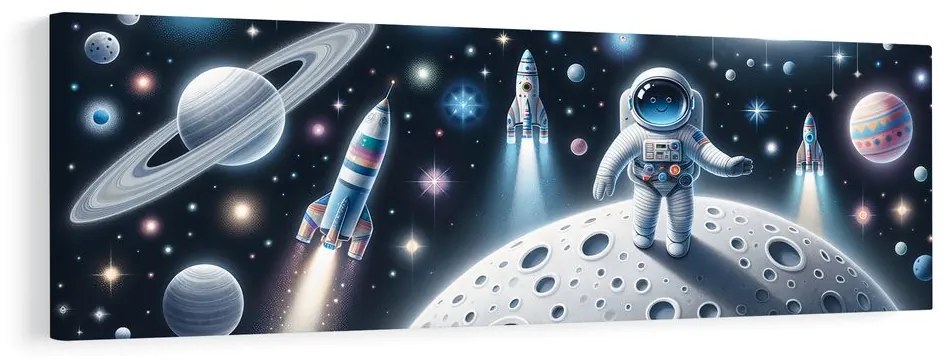 Quadro su tela – Avventura nella galassia