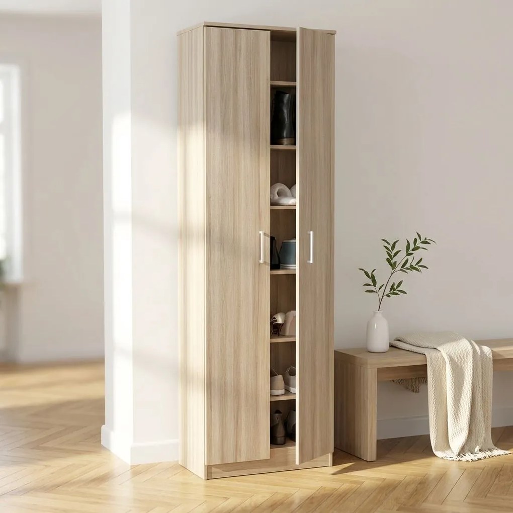 FREDIS - armadio scarpiera con 7 scaffali