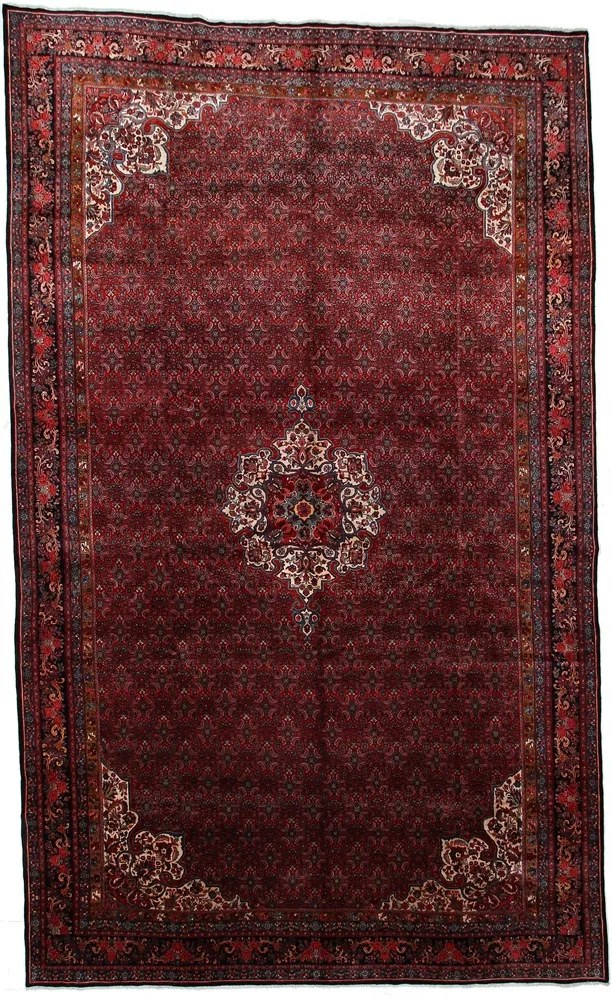 Bidjar Tappeto 570 x 350 (Iran) Annodato A Mano