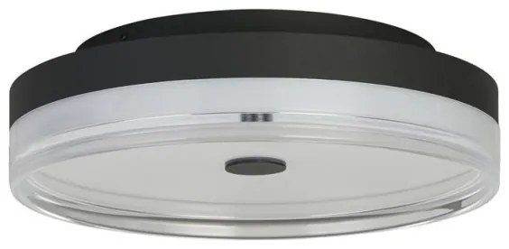 Searchlight 42651-30BK - CYPRUS Lampada da soffitto a LED LED/21W/230V Ø 30 cm, Nero