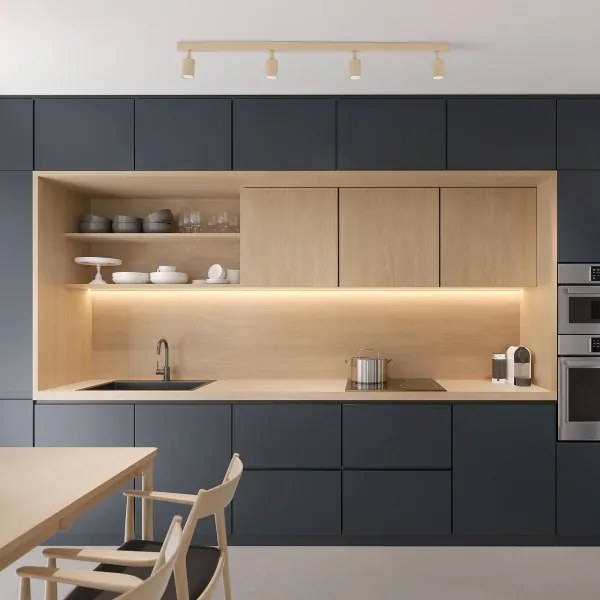 Faretto NEX 4xGU10/10W/230V beige