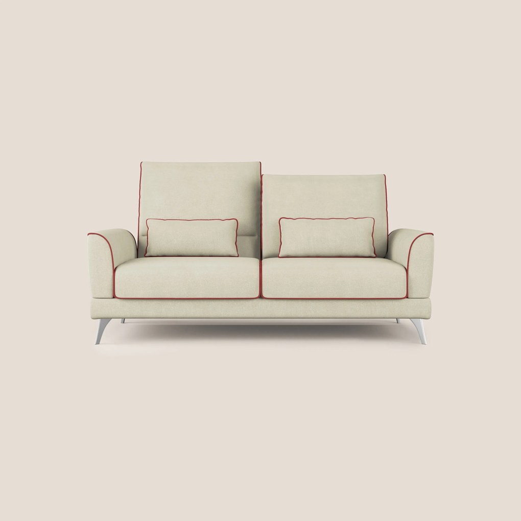 Tommy Divano relax bicolore con schienali traslanti in microfibra smacchiabile T11