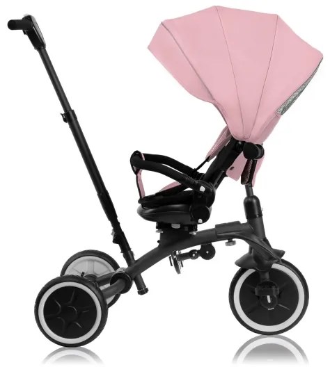 Lionelo - Triciclo per bambini TRIS PLUS Pink Rose