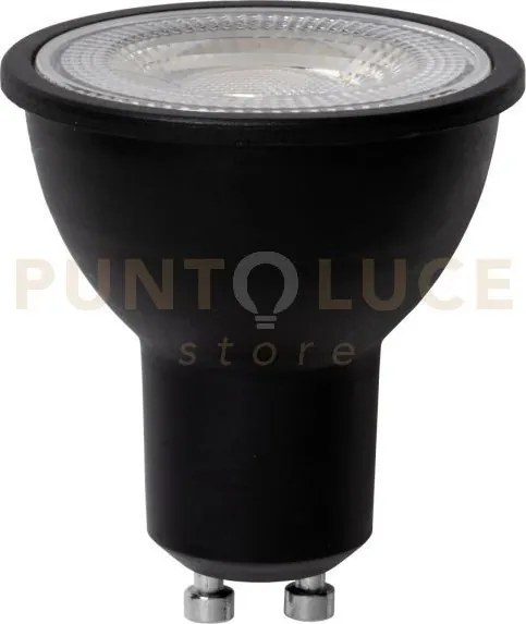 Klassic-gu10b-7f-dim lampadina led attacco faretto gu10 nera dimmer...