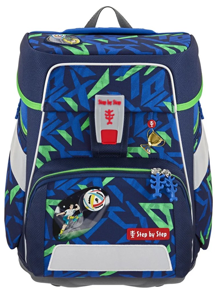 Zaino scuola SPACE - set da 5 pezzi, Step by Step Soccer Ben