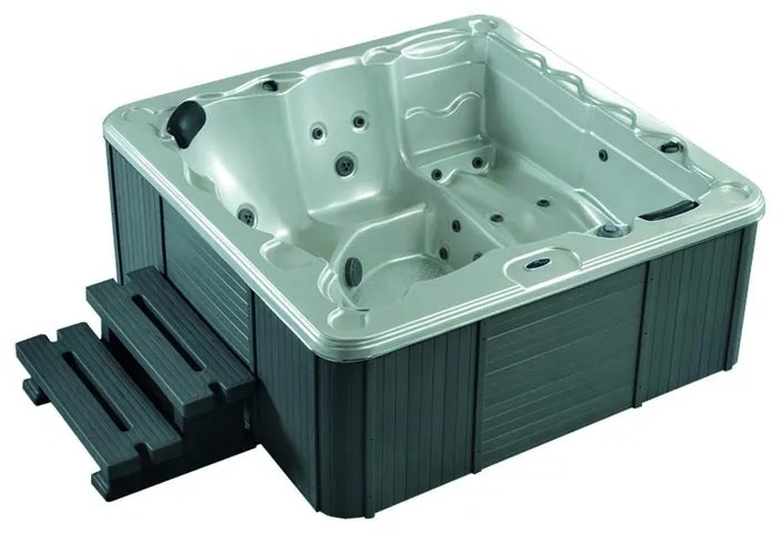 Spa rilassante Avorio 4 posti 199 x 199 cm