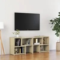 Mobile Porta TV Rovere Sonoma 104x30x52 cm in Truciolato cod mxl 13691