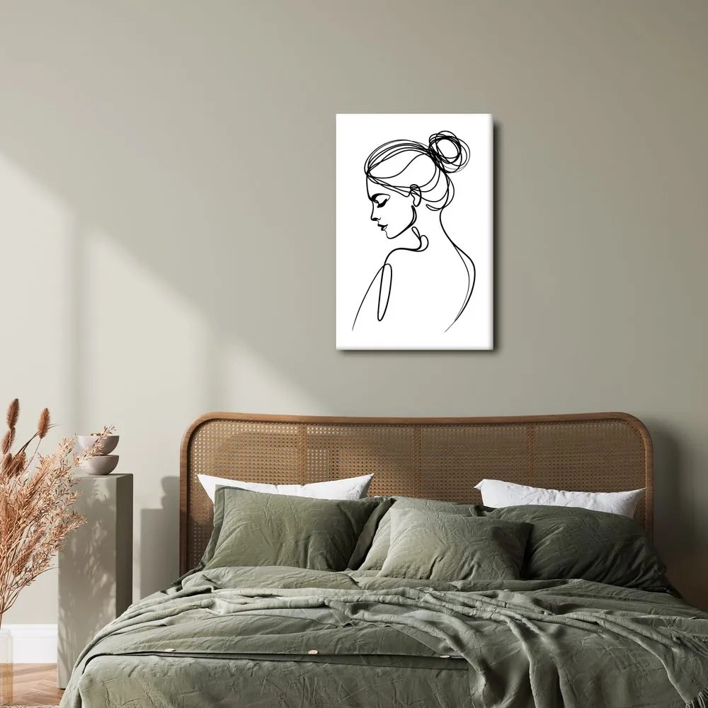 Quadro su tela – Linee e grazia