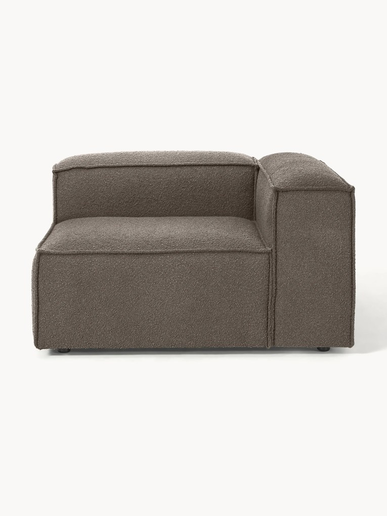 Modulo angolare in bouclé Lennon