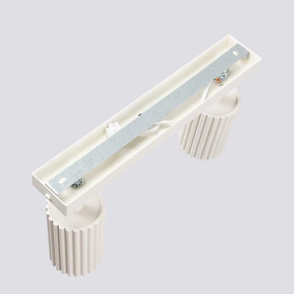 Plafoniera da Soffitto 2xGU10 in Alluminio KARBON 2