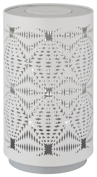 Globo 21018W - Lampada da tavolo LED RGB AMIYAH LED/1W/5V 500 mAh bianca