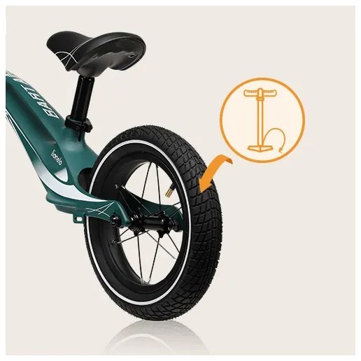 Lionelo - Bici a spinta BART AIR verde