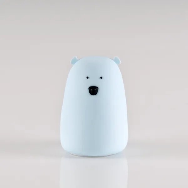 LED RGB Lampada touch per bambini BEAR LED/0,8W/5V blu