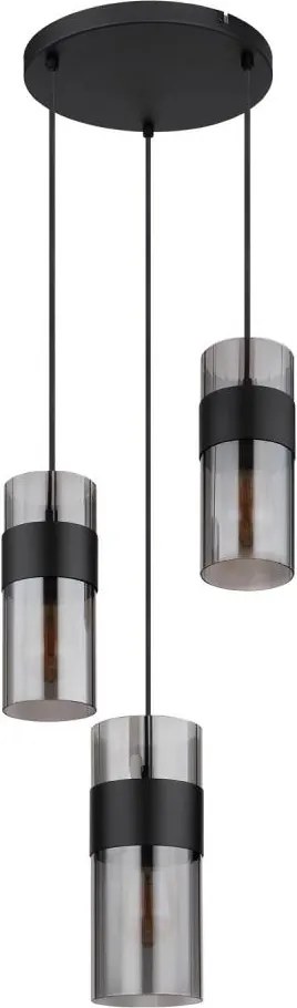 Globo 15718-3 - Lampadario a sospensione con filo SCARFINA 3xE27/60W/230V