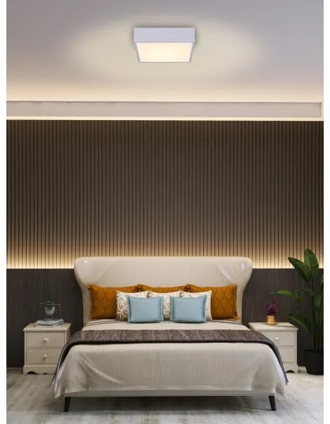 Immax NEO 07238L - Plafoniera LED dimmerabile CANTO 22W/230V bianco Tuya +RC