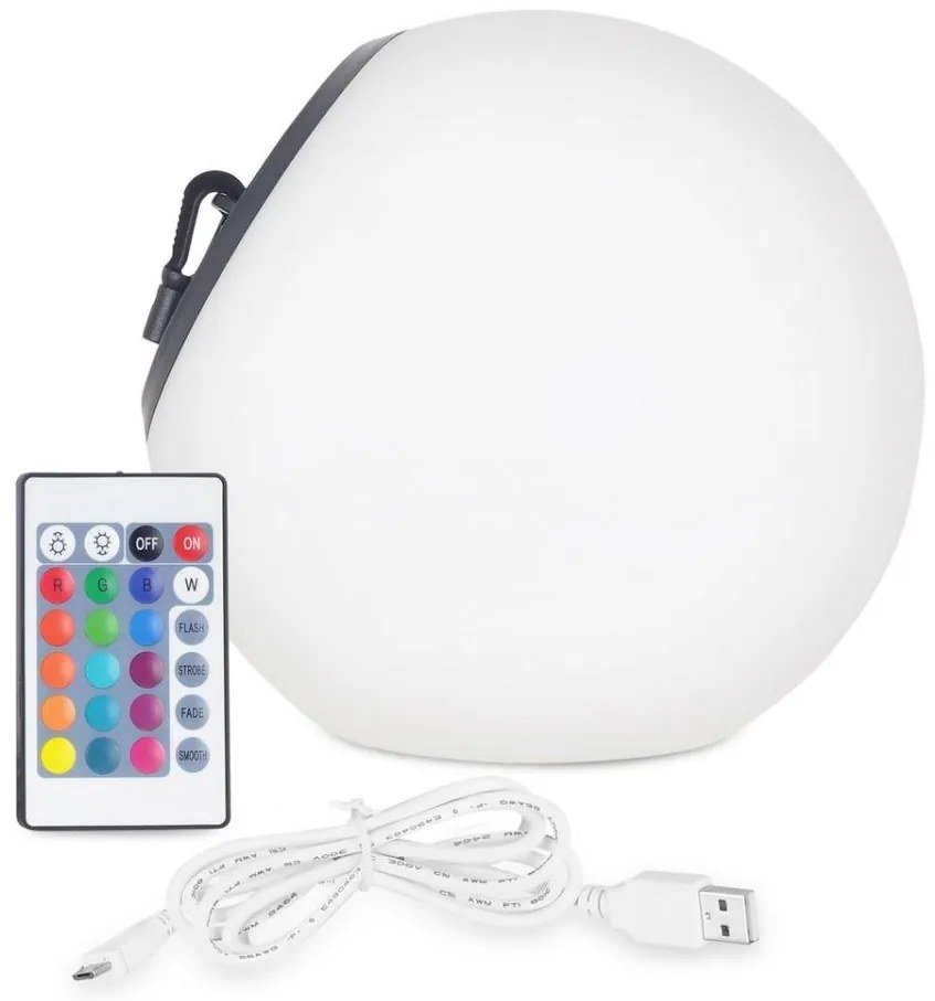 Top Light BALL RGB +TC - Lampada solare LED RGB dimmerabile LED/1,2W/3,7V IP44