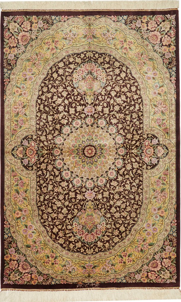 Ghom Tappeto persiano 80 x 120 (Iran) Annodato A Mano